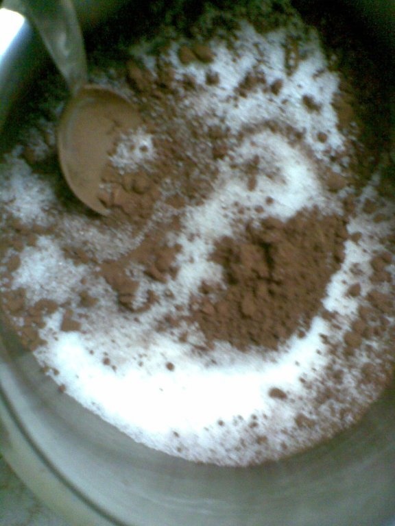 Negresa cu glazura de ciocolata