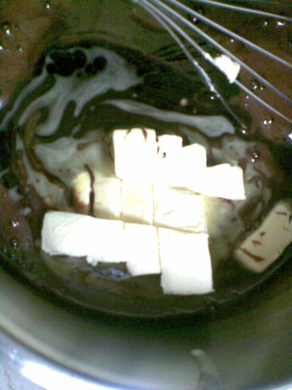 Negresa cu glazura de ciocolata