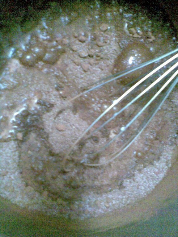 Negresa cu glazura de ciocolata