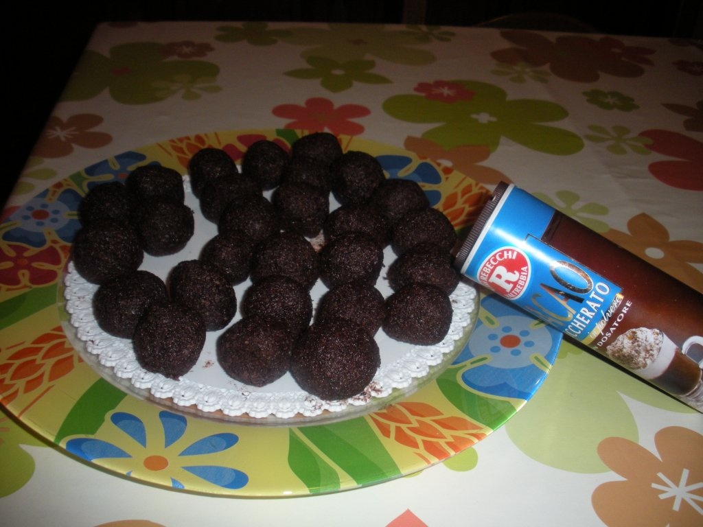 Bilute cu nuca de cocos si ciocolata