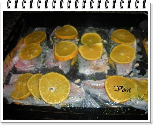 Dorada cu citrice la cuptor
