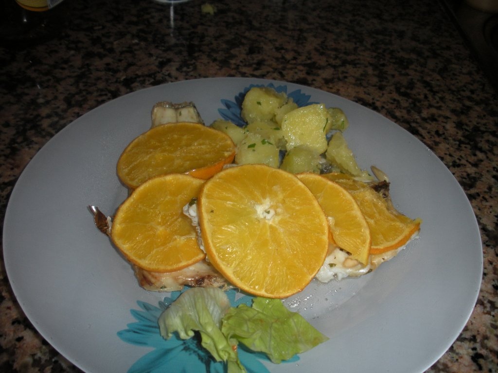 Dorada cu citrice la cuptor