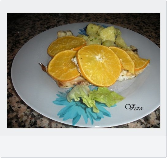 Dorada cu citrice la cuptor