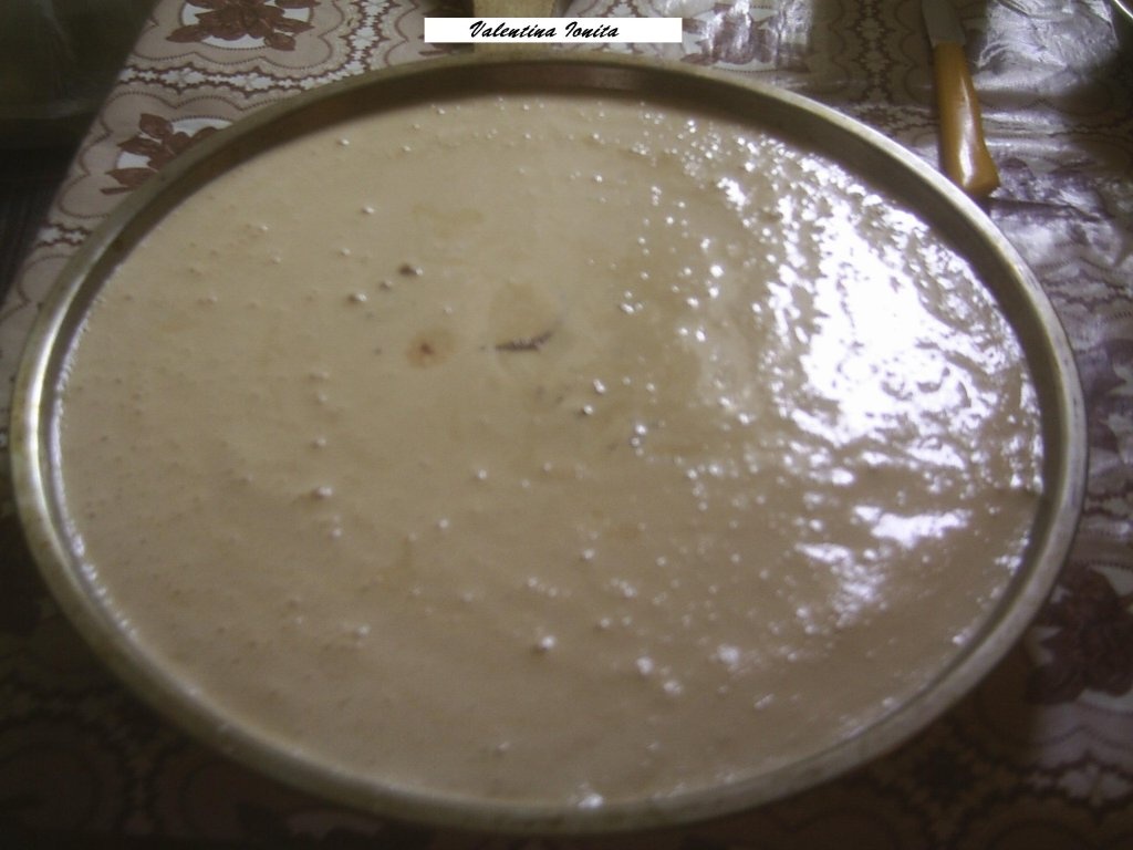 Prajitura cu spuma de zahar ars