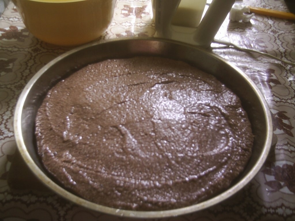 Prajitura cu spuma de zahar ars