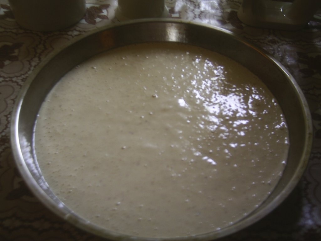 Prajitura cu spuma de zahar ars