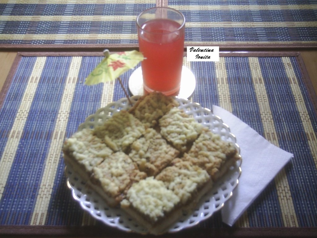 Prajitura cu gem si nuca