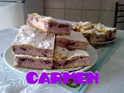 Placinta cu branza si afine