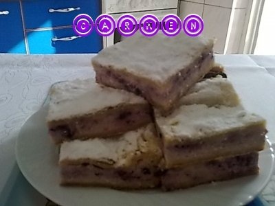 Placinta cu branza si afine