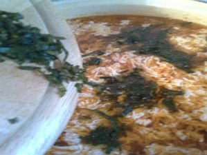 Ciorba de perisoare acrita cu bors