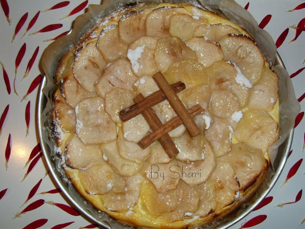 Prajitura cu mere / Tarte aux pommes