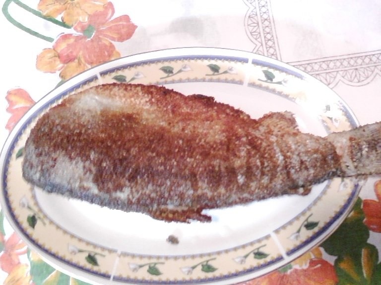 Pastrav in crusta de pesmet