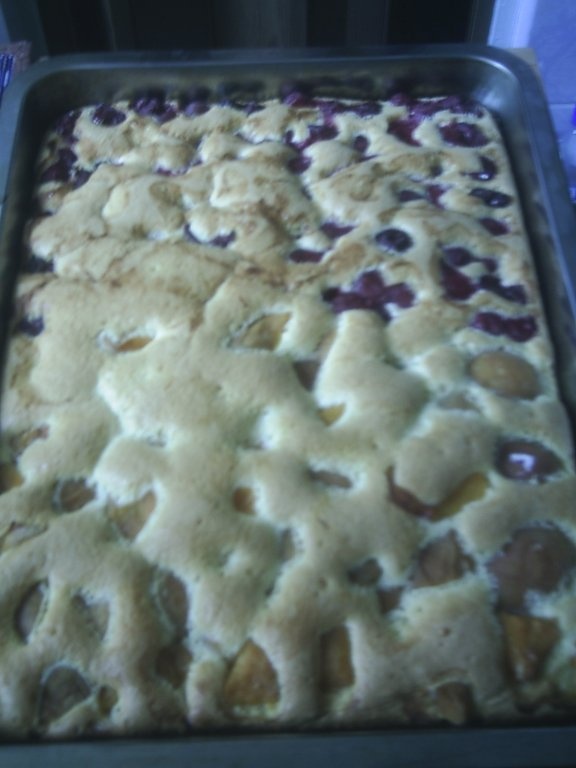 Prajitura cu  fructe