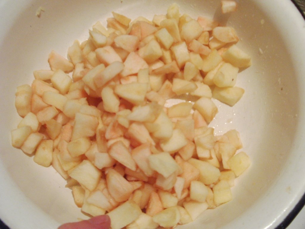 Briose super pufoase cu mere