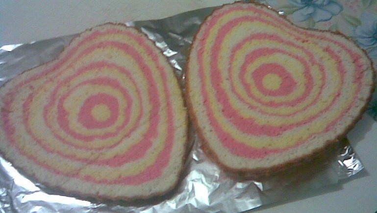 Tort Ciocolata colorat