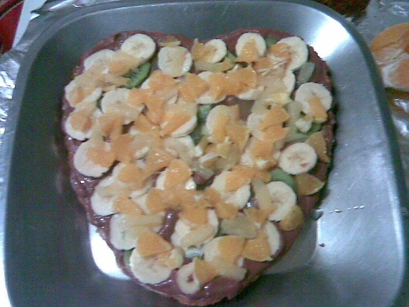 Tort Ciocolata colorat