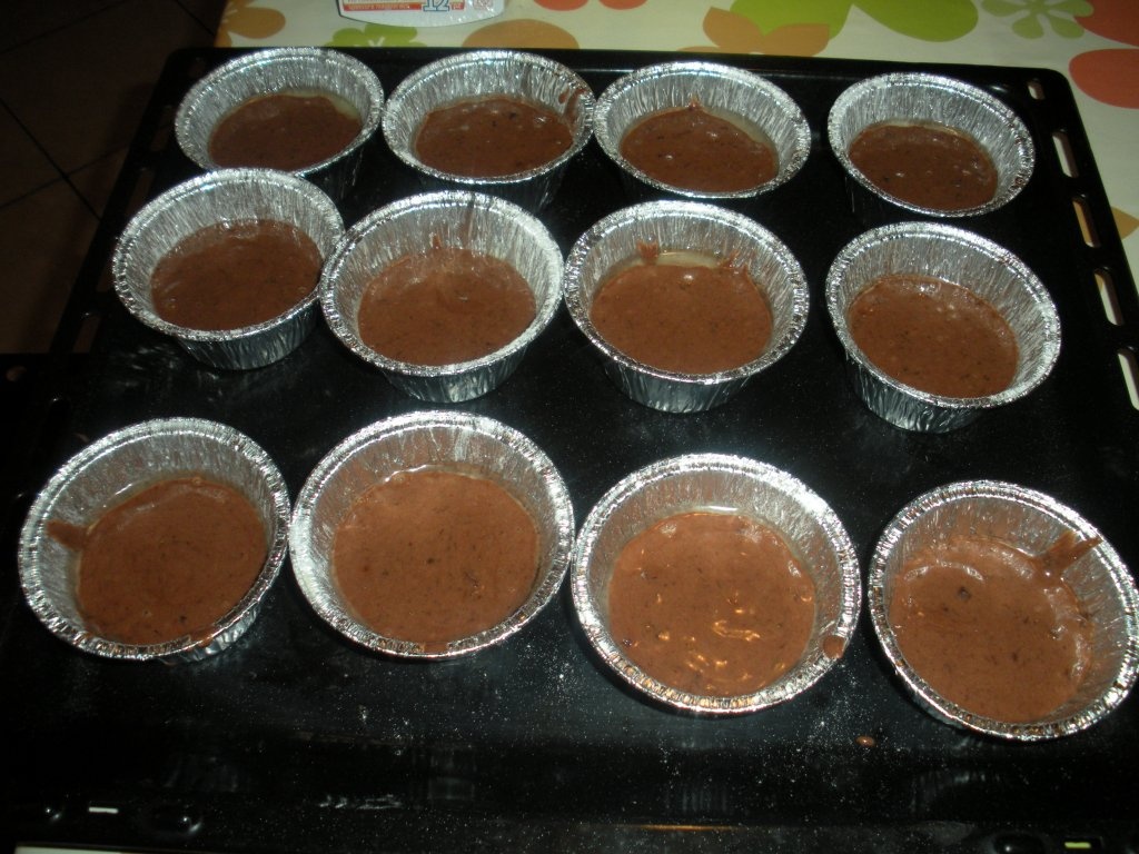 Muffins cu ciocolata