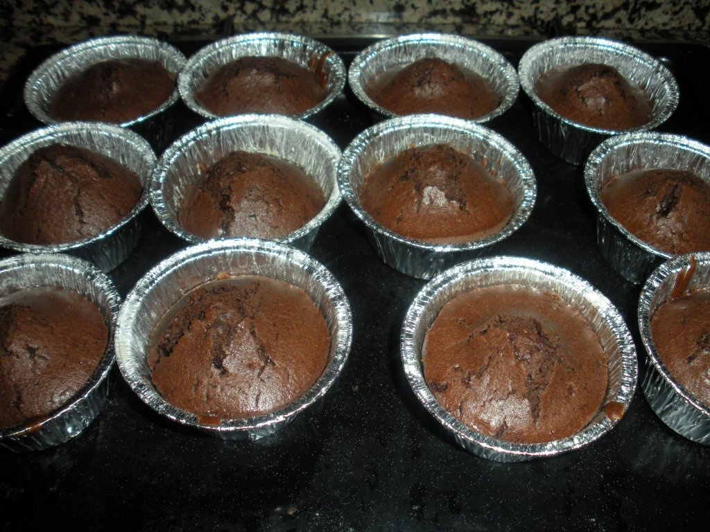 Muffins cu ciocolata