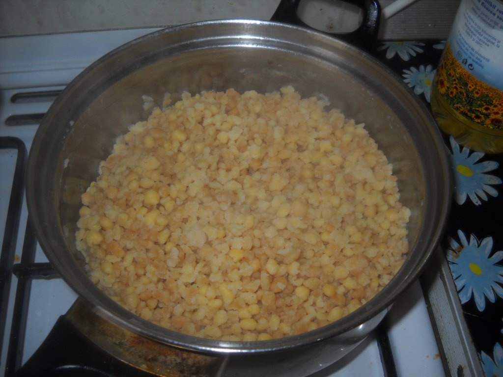 Pui cu smantana si cus cus