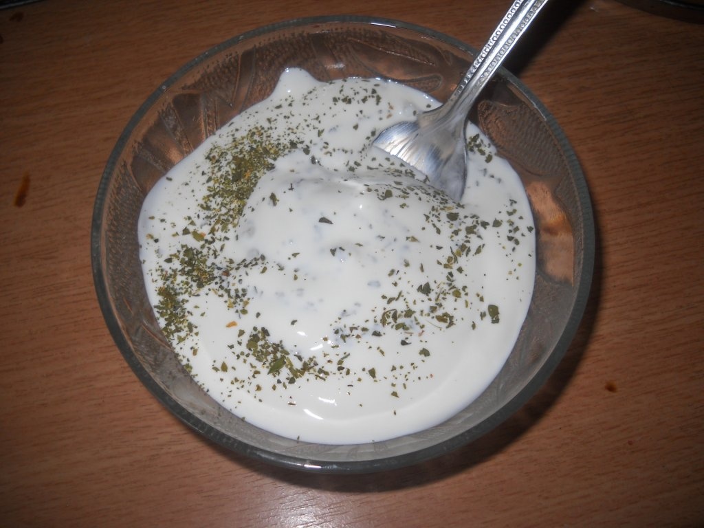 Pui cu smantana si cus cus