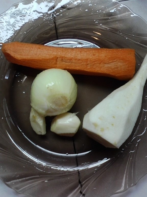 Medalion de rechin cu legume