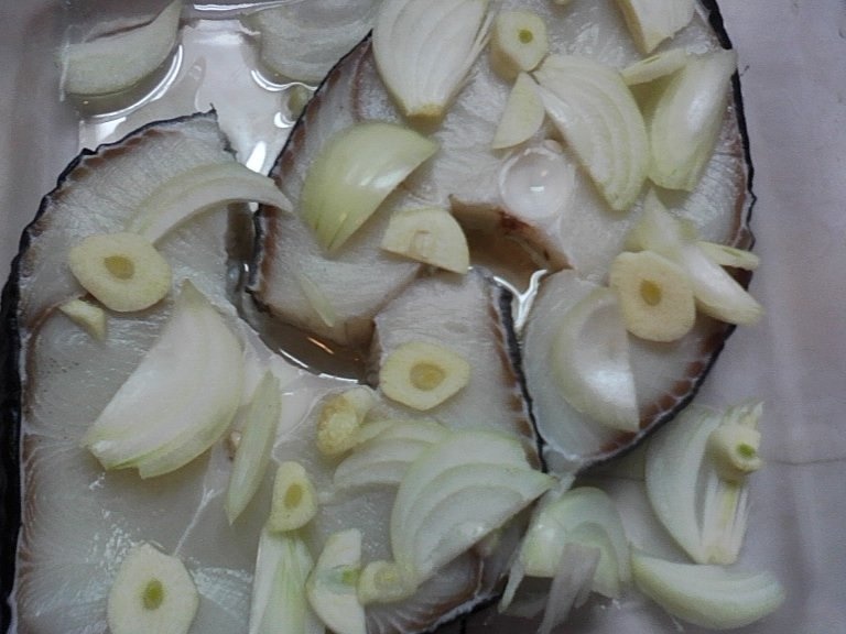 Medalion de rechin cu legume