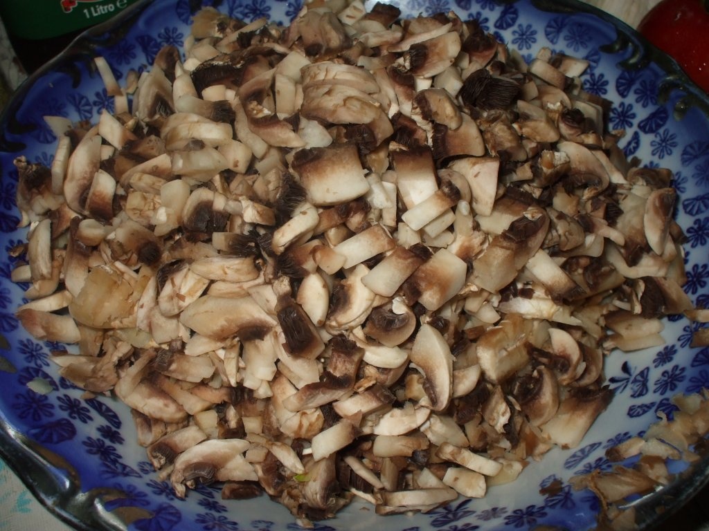 Omleta cu ciuperci si ardei