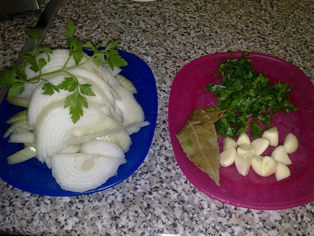 Orez cu ficatei si inimioare