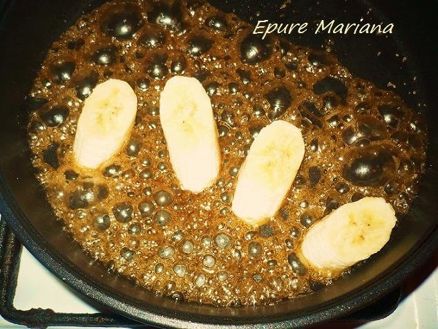 Spicy bananas-banane caramelizate picante