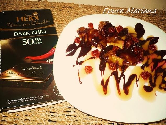 Spicy bananas-banane caramelizate picante