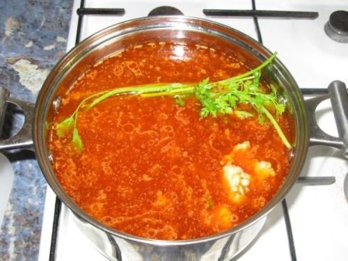 Ciorba de pui ardeleneasca