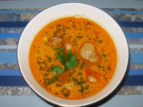 Ciorba de pui ardeleneasca