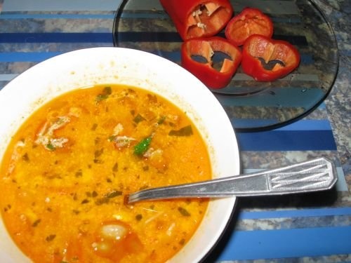 Ciorba de pui ardeleneasca