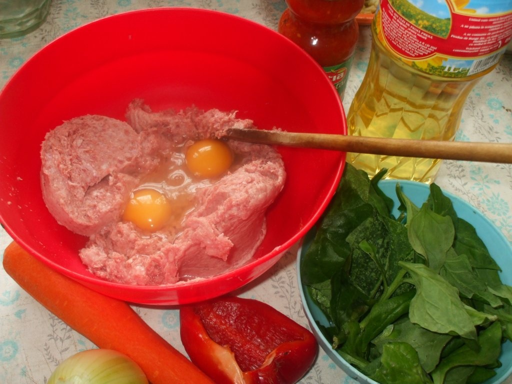 Aperitiv cu curcan (chec de carne)