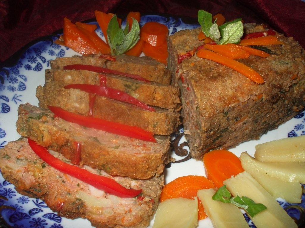 Aperitiv cu curcan (chec de carne)
