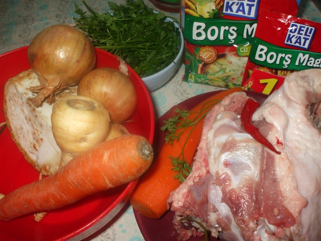 Ciorba de potroace cu curcan