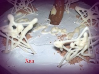 Tort cu capsuni si piersici