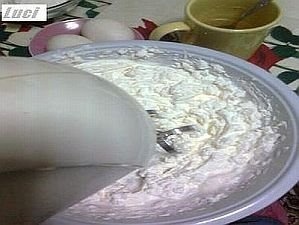 Rulada cu crema diplomat de cacao