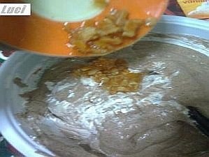 Rulada cu crema diplomat de cacao