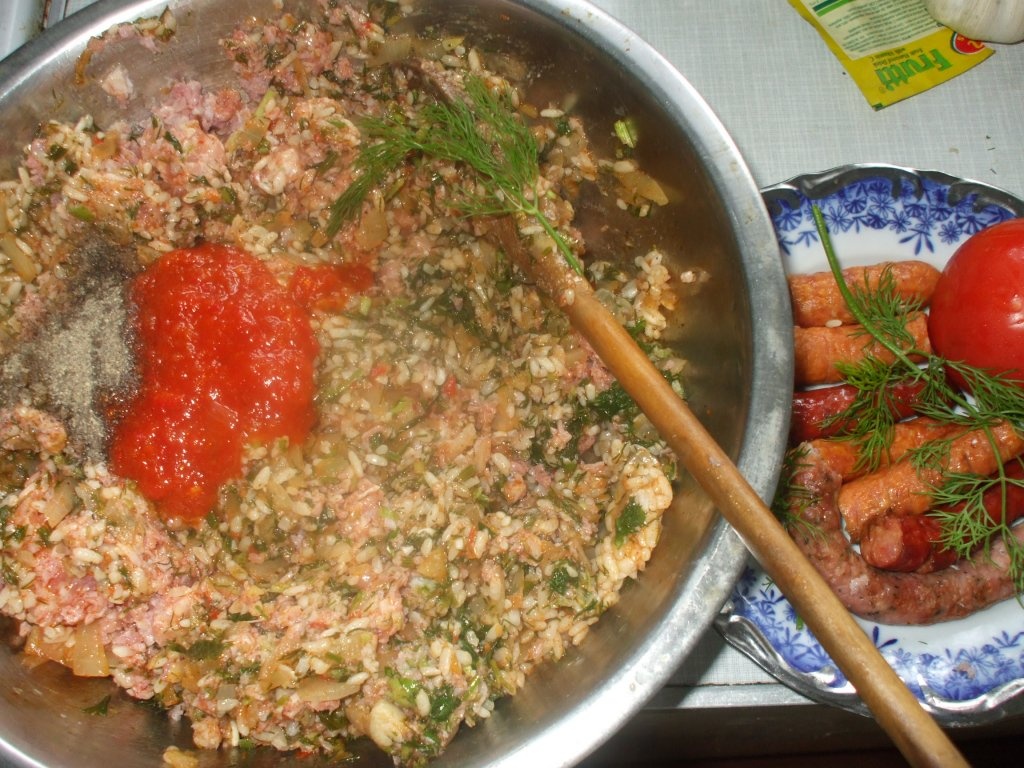 Sarmale cu jambon afumat