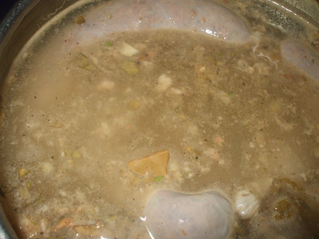 Caltabos de porc cu ficat