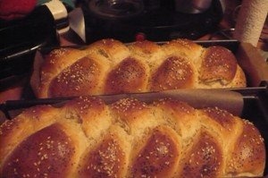 paine de sarbatoare impletita