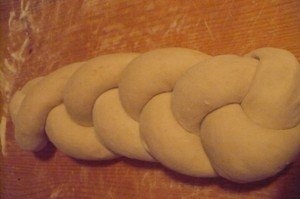 paine de sarbatoare impletita