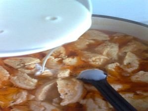 Papricas cu piept de pui