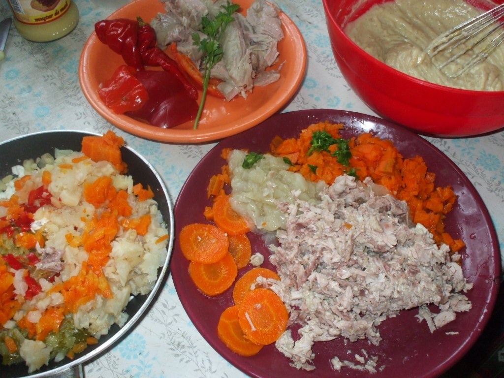 Salata tip "boeuf" cu curcan