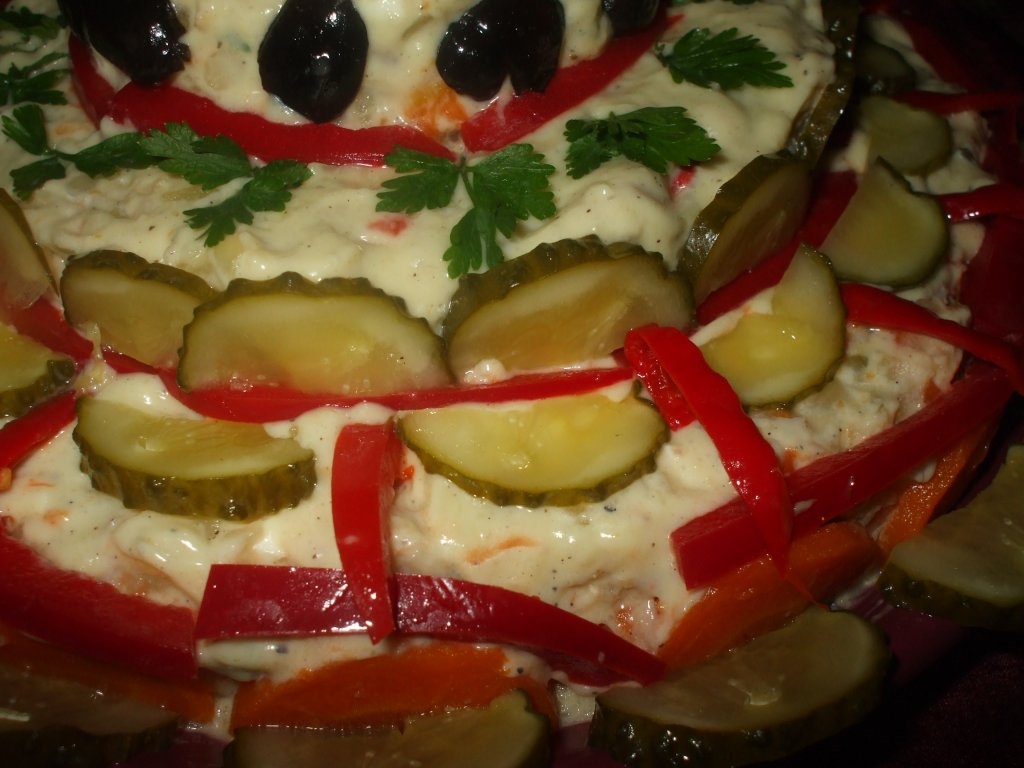 Salata tip "boeuf" cu curcan