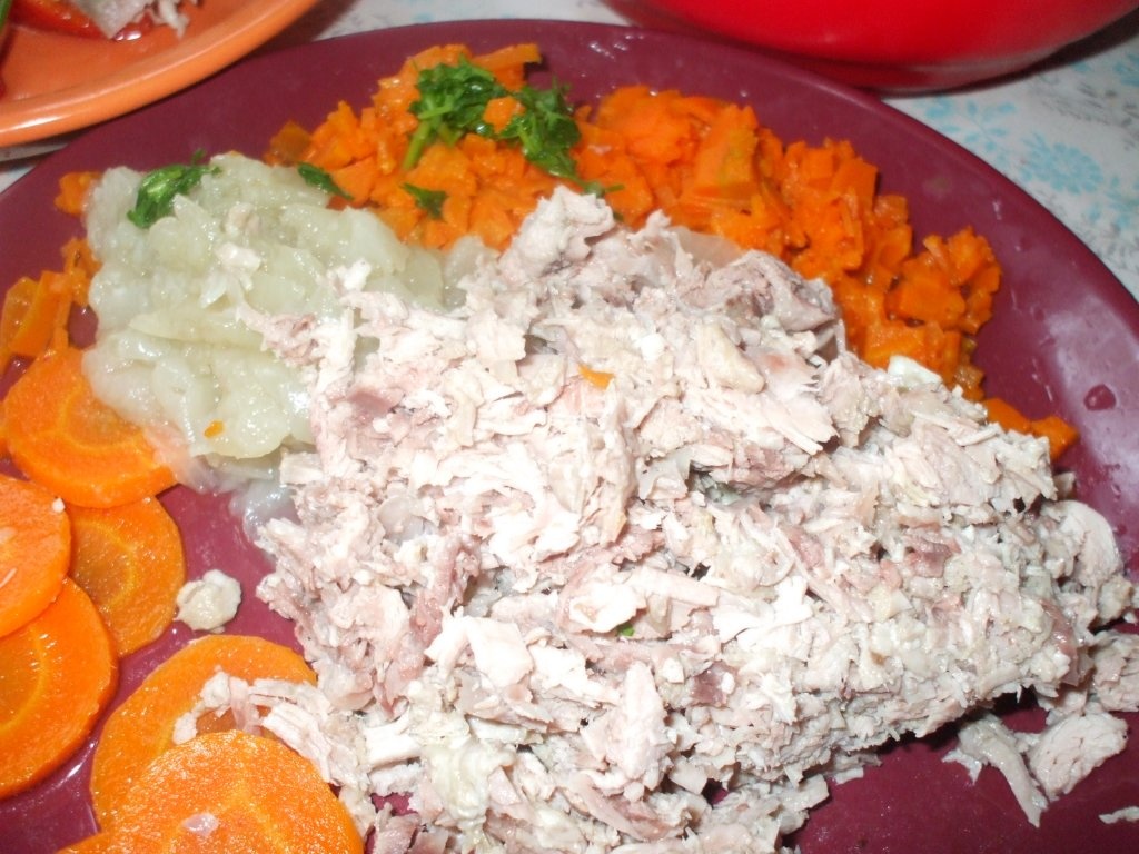 Salata tip "boeuf" cu curcan