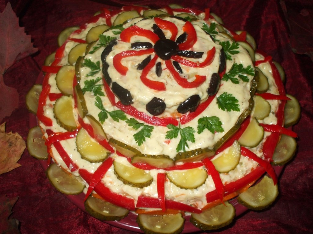 Salata tip "boeuf" cu curcan