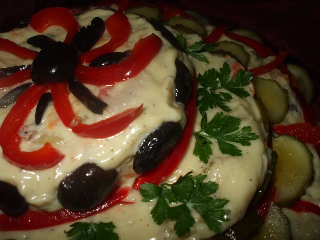 Salata tip "boeuf" cu curcan