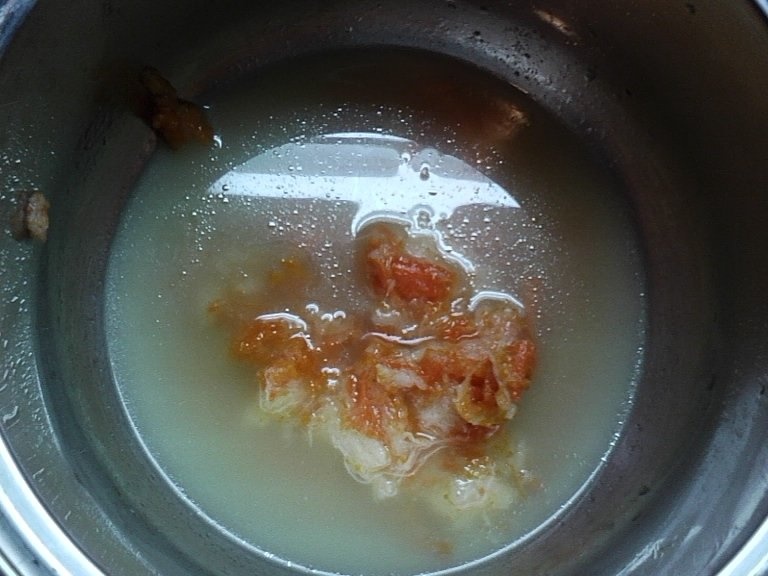 Garnitura de hrisca cu sos de peste